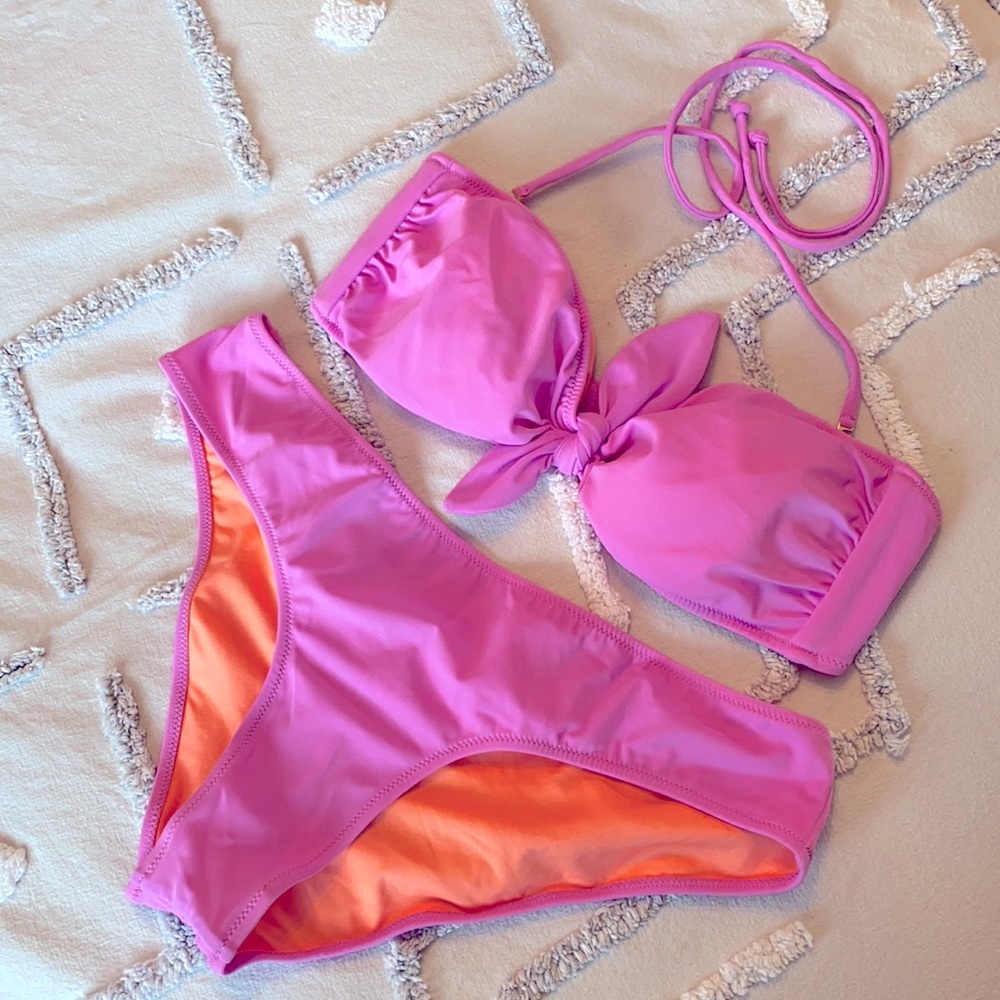 Victoria's Secret Pink and Orange Bikini